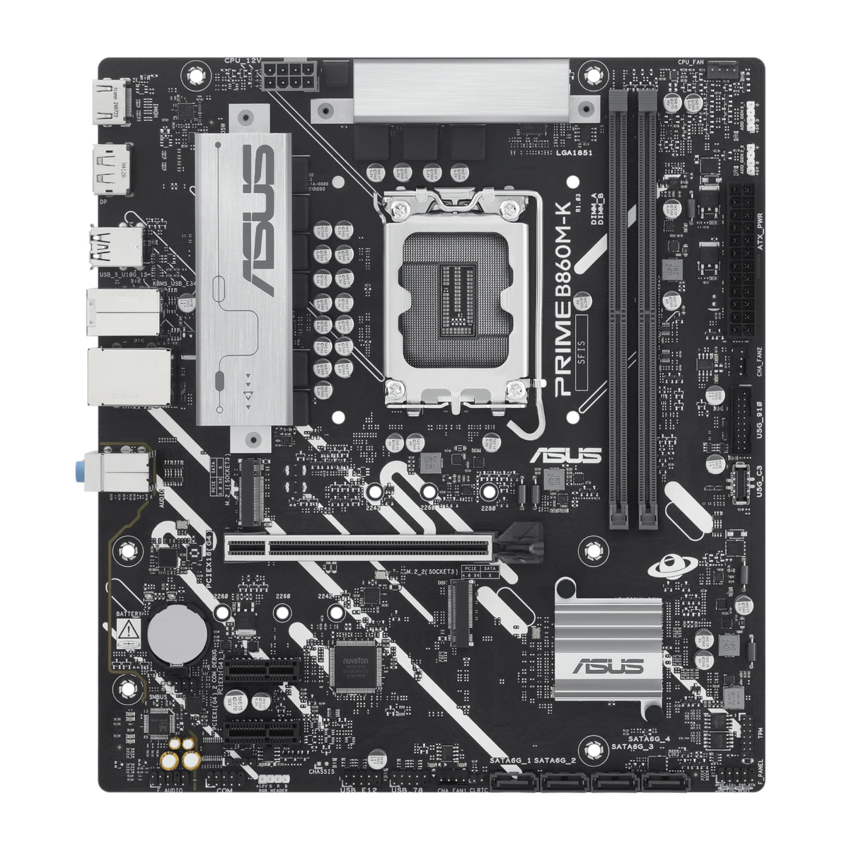 Asus PRIME B860M-K Intel LGA1851 M-ATX Motherboard