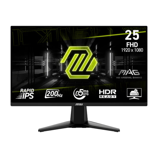 MSI MAG 255F E20 25" FHD 200Hz Rapid IPS Gaming Monitor