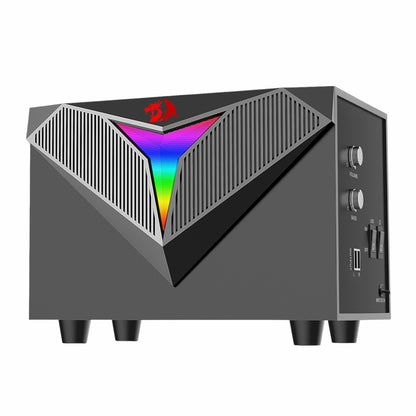 REDRAGON 2.1 Satellite Speaker TOCCATA RGB 11W Gaming Speaker - Black