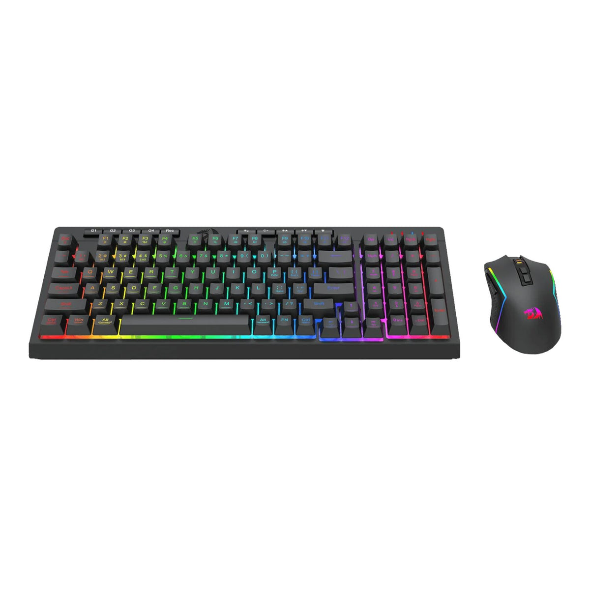 Redragon RYLO PRO S142 Tri-Mode RGB Gaming Keyboard and Mouse Combo
